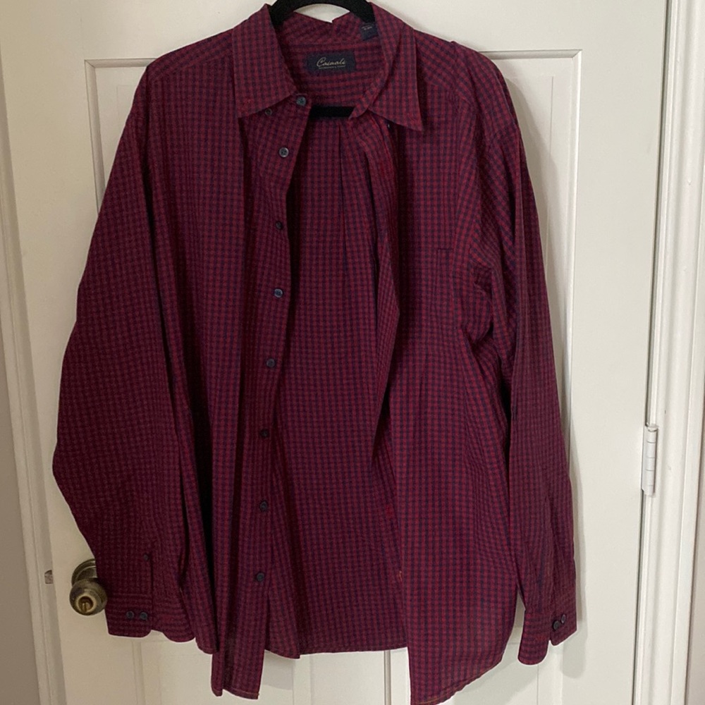 Large Tall Roundtree & Yorke Long sleeve Button down